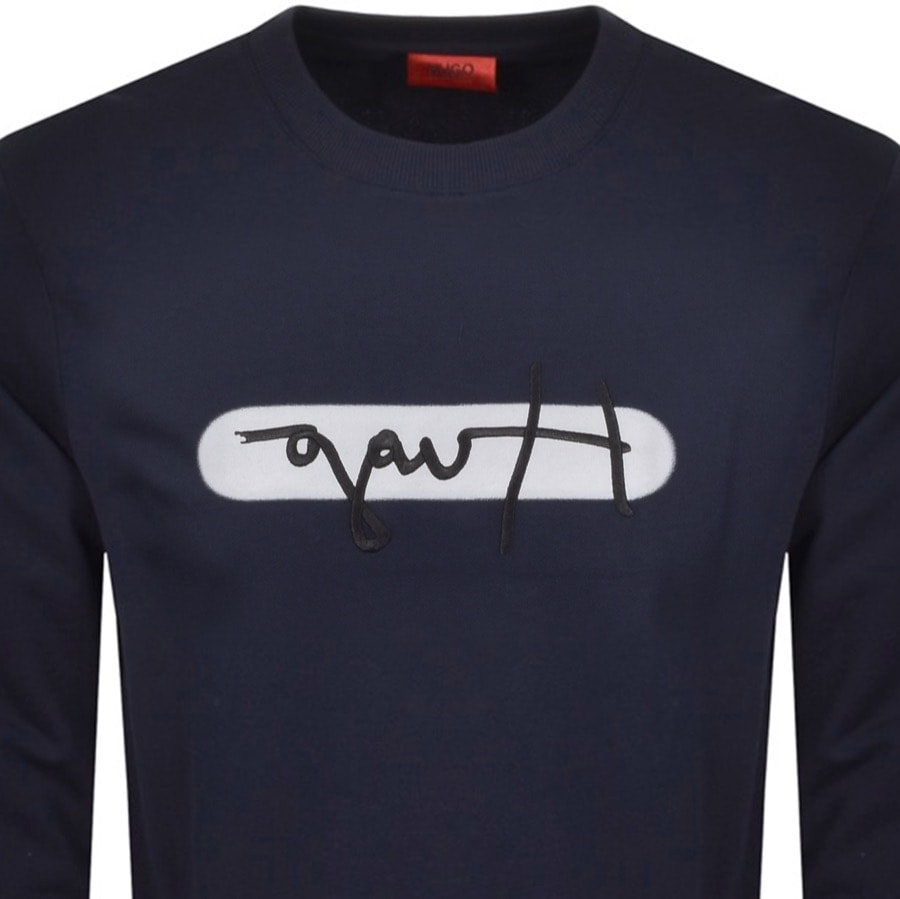 Alternative Image for ProductHUGO Dicago Sweatshirt Navy2